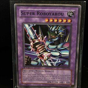 Super Roboyarou - LOD-074 - Common - 1st Edition Legacy of Darkness Yu-Gi-Oh!